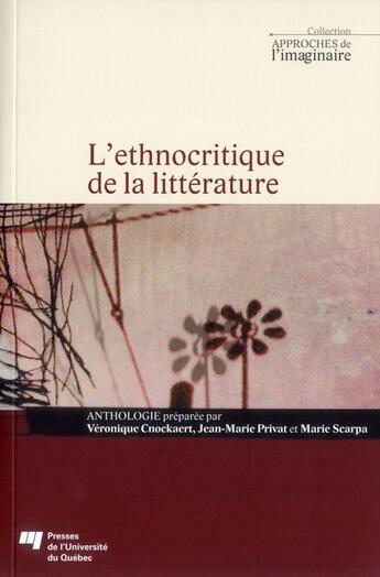 Couverture du livre « L'ethnocritique de la littérature » de  aux éditions Pu De Quebec