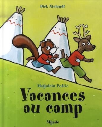 Couverture du livre « Vacances au camp » de Marjolein Potti aux éditions Mijade