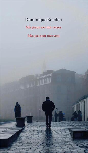 Couverture du livre « Mes pas sont mes vers : Mis pasos son mis versos » de Dominique Boudou aux éditions Tarmac