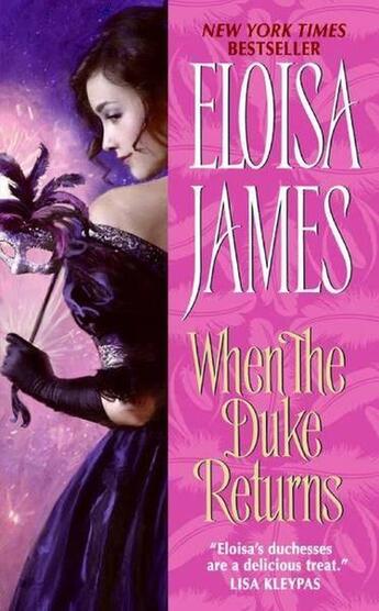 Couverture du livre « When the duke returns » de Eloisa James aux éditions 