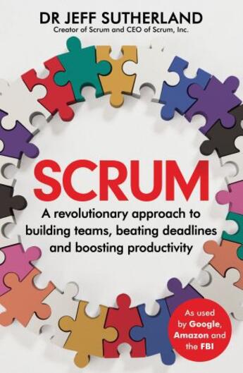 Couverture du livre « Scrum » de Sutherland Jeff aux éditions Random House Digital