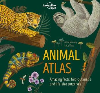 Couverture du livre « Animal atlas (édition 2019) » de Collectif Lonely Planet aux éditions Lonely Planet Kids