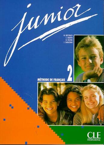 Couverture du livre « Junior 2 eleve de francais » de  aux éditions Cle International