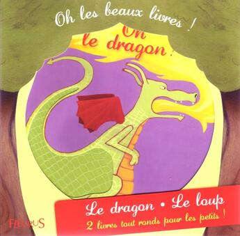 Couverture du livre « Oh le loup ; oh le dragon » de Virginie Guerin aux éditions Fleurus