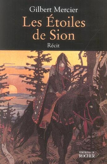 Couverture du livre « Les etoiles de sion » de Gilbert Mercier aux éditions Rocher