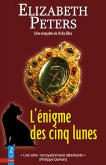 Couverture du livre « L'énigme des cinq lunes » de Peters-E aux éditions City