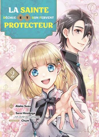 Couverture du livre « La sainte déchue et son fervent protecteur Tome 2 » de Suzu Akeko et Sora Hinokage aux éditions Komikku