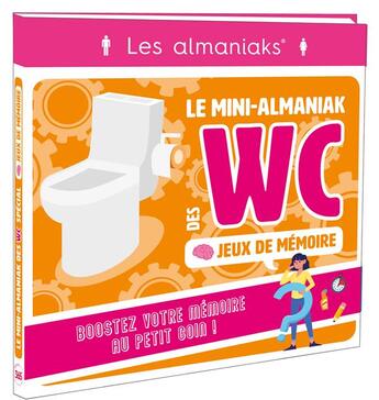 Couverture du livre « Le mini-almaniak des wc spécial jeux de mémoire » de Marianne Lecerf aux éditions Editions 365