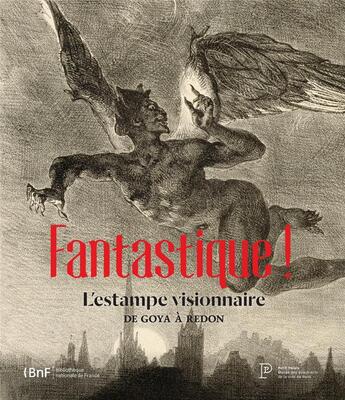 Couverture du livre « Fantastique ! l'estampe visionnaire de Goya à Redon » de  aux éditions Bnf Editions