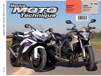 Couverture du livre « Rmt 159.1 honda cb 1000r + suzuki gsx-r 750 » de  aux éditions Etai