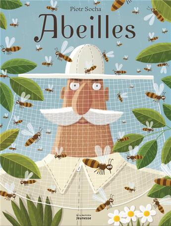 Couverture du livre « Abeilles » de Piotr Socha aux éditions La Martiniere Jeunesse