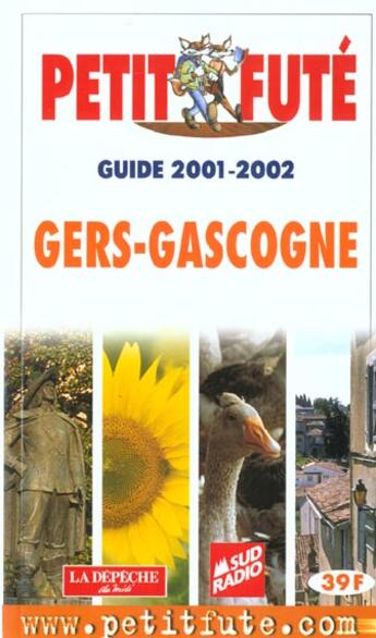 Couverture du livre « Gers-gascogne 2001-2002, le petit fute » de Collectif Petit Fute aux éditions Le Petit Fute