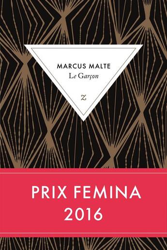 Couverture du livre « Le garçon » de Marcus Malte aux éditions Zulma