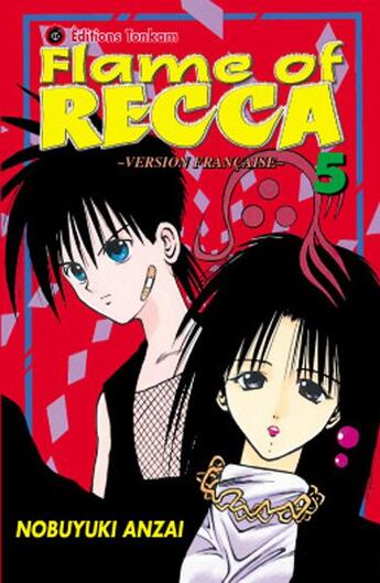 Couverture du livre « Flame of recca t.5 » de Nobuyuki Anzai aux éditions Delcourt