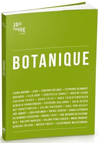 Couverture du livre « Botanique » de  aux éditions Joie Panique