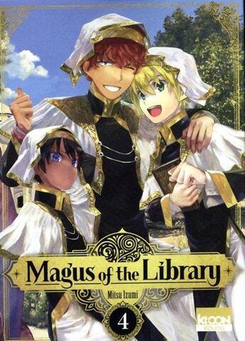 Couverture du livre « Magus of the library Tome 4 » de Mitsu Izumi aux éditions Ki-oon