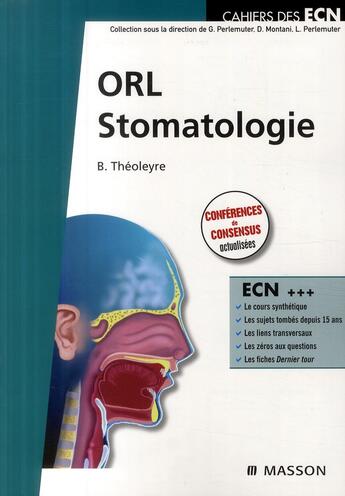 Couverture du livre « ORL ; stomatologie » de Theoleyre-B aux éditions Elsevier-masson