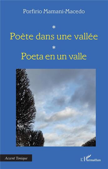 Couverture du livre « Poète dans une vallée : poeta en un valle » de Porfirio Mamani-Macedo aux éditions L'harmattan