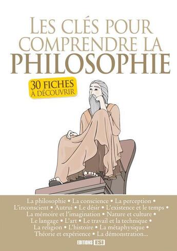 Couverture du livre « Les clés pour comprendre la philosophie » de  aux éditions Editions Esi