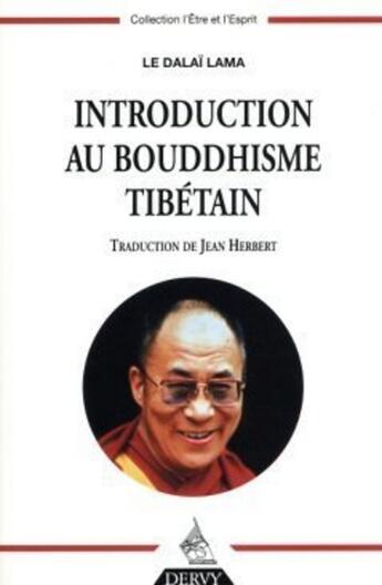 Couverture du livre « Introduction au bouddhisme tibétain » de Jean Herbert aux éditions Dervy