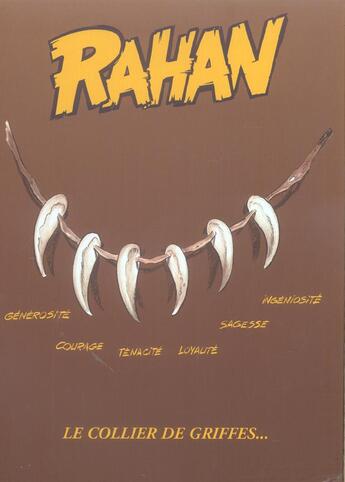 Couverture du livre « Rahan : coffret vol.1 : Tomes 1 à 6 » de Roger Lecureux et Jean-Francois Lecureux et Andre Cheret aux éditions Lecureux