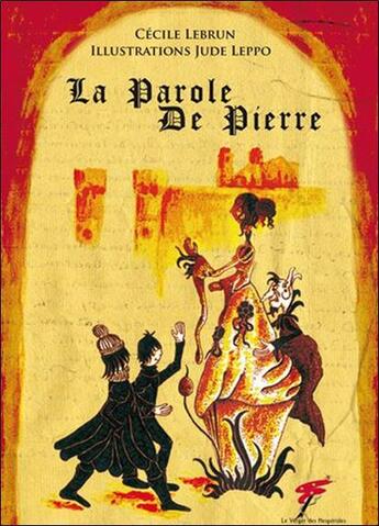 Couverture du livre « La parole de Pierre » de Jude Leppo et Cecile Lebrun aux éditions Le Verger Des Hesperides