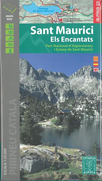 Couverture du livre « Sant maurici els encantats pn aiguestortes » de  aux éditions Alpina