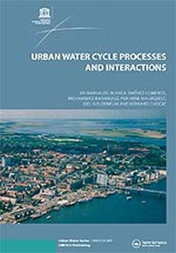 Couverture du livre « Urban water cycle processes and interactions » de  aux éditions Unesco