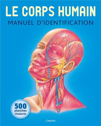 Couverture du livre « Le corps humain ; manuel d'identification ; 500 planches d'anatomie » de  aux éditions L'imprevu