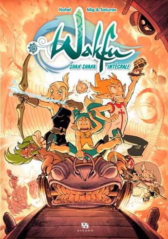 Couverture du livre « Wakfu - Shak Shaka : Intégrale Tomes 1 et 2 » de Saturax Kahel et Saturax Mig aux éditions Ankama