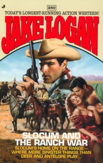 Couverture du livre « Slocum #280: Slocum and the Ranch War » de Logan Jake aux éditions Penguin Group Us