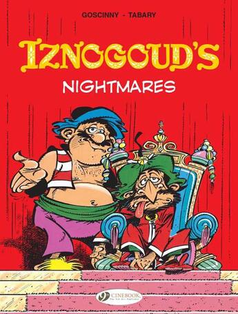 Couverture du livre « Iznogoud t.14 ; Iznogoud's nightmares » de Jean Tabary et Rene Goscinny aux éditions Cinebook