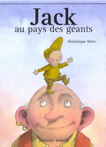 Couverture du livre « Jack au pays des geants » de Maes Dominique aux éditions Magnard