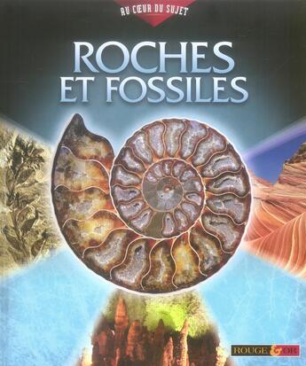 Couverture du livre « Roches et fossiles » de Margaret Hynes aux éditions Rouge Et Or