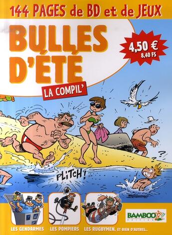 Couverture du livre « Bulles d'été ; la compil' t.1 » de  aux éditions Bamboo