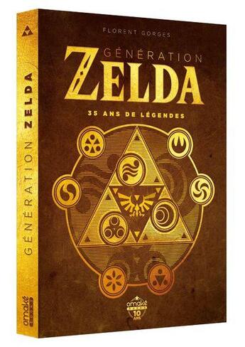 Couverture du livre « Generation zelda - 35 ans de legendes » de Florent Gorges aux éditions Omake Books