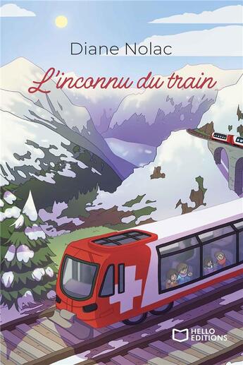 Couverture du livre « Les pequenos et l'inconnu du train » de Diane Nolac aux éditions Hello Editions