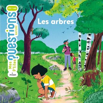 Couverture du livre « Les arbres » de Pascale Hédelin et Juliette Roux aux éditions Milan