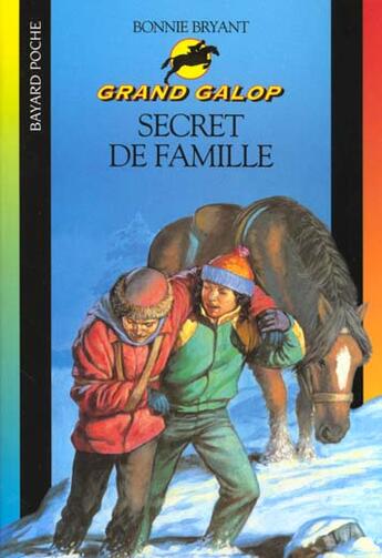 Couverture du livre « Grand galop t.632 ; secret de famille » de Bonnie Bryant aux éditions Bayard Jeunesse