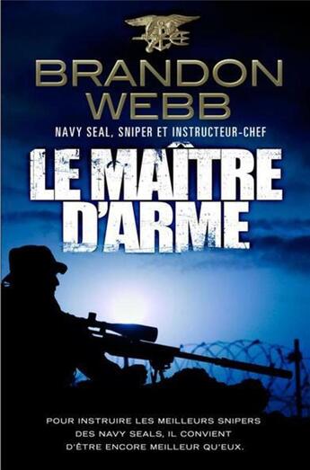 Couverture du livre « Le maître d'arme » de Brandon Webb aux éditions Nimrod