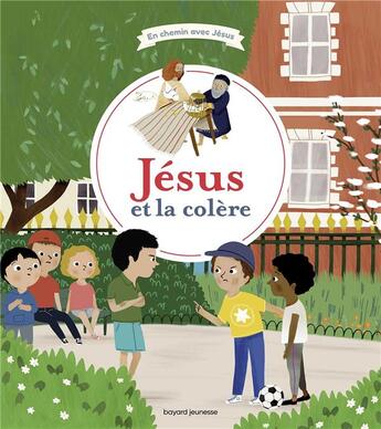 Couverture du livre « Jésus et la colère » de Marie Paruit et Odile Flichy aux éditions Bayard Soleil