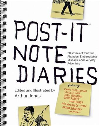 Couverture du livre « Post-it Note Diaries » de Arthur Jones aux éditions Penguin Group Us