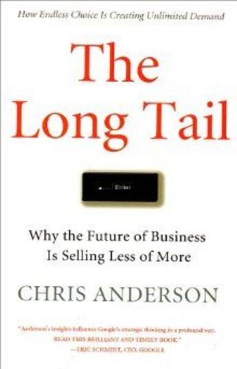 Couverture du livre « THE LONG TAIL - WHY THE FUTURE OF BUSINESS IS SELLING LESS OF MORE » de Chris Anderson aux éditions Hyperion