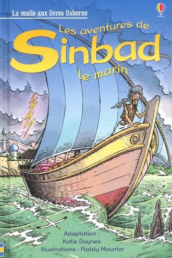 Couverture du livre « Les aventures de Sinbad le marin » de Katie Daynes aux éditions Usborne