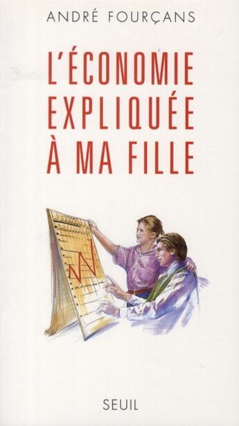 Couverture du livre « L'economie expliquee a ma fille » de Andre Fourcans aux éditions Seuil