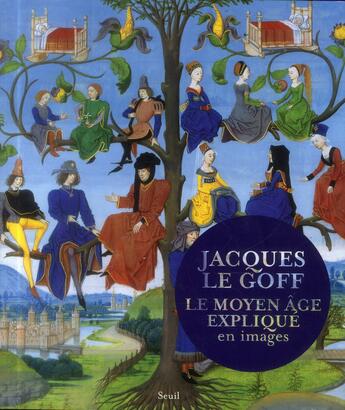 Couverture du livre « Le Moyen âge expliqué en images » de Jacques Le Goff et Jean-Louis Schlegel aux éditions Seuil
