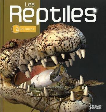 Couverture du livre « Les reptiles » de Mark Hutchinson aux éditions Larousse