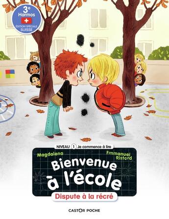 Couverture du livre « Bienvenue à l'école Tome 2 : dispute à la récré » de Emmanuel Ristord et Magdalena aux éditions Pere Castor