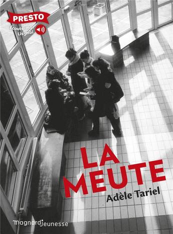 Couverture du livre « La meute » de Adele Tariel aux éditions Magnard