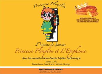 Couverture du livre « Princesse Plouplou et l'épiphanie ; l'histoire de janvier » de Crik/Siloe aux éditions Books On Demand